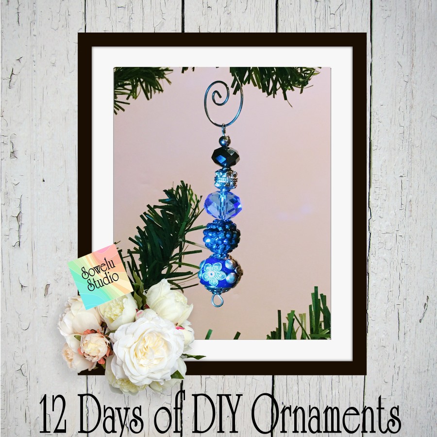 12 Days of DIY Christmas Ornaments ~ Day Two