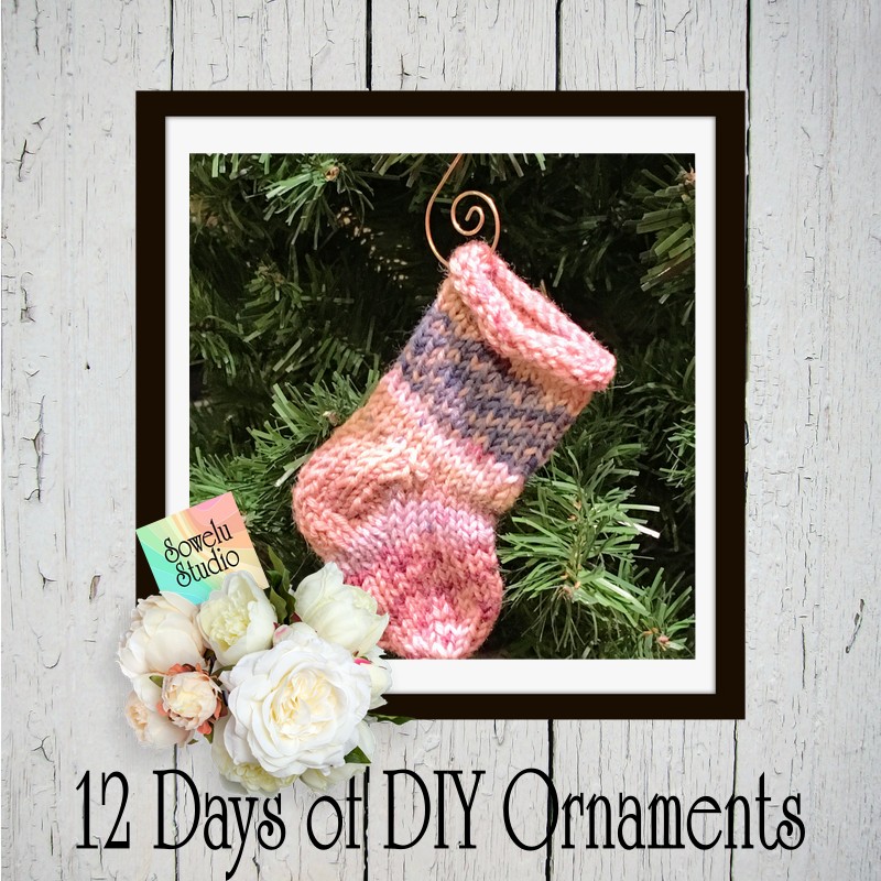 12 Days of DIY Christmas Ornaments ~ Day Three