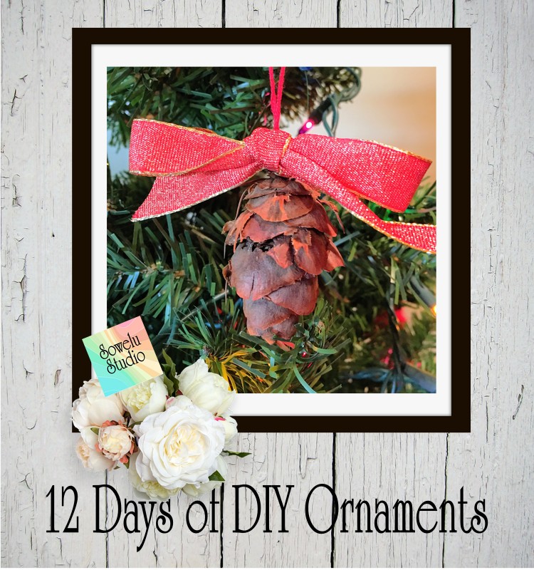12 Days of DIY Chrismtas Ornaments-Day Six