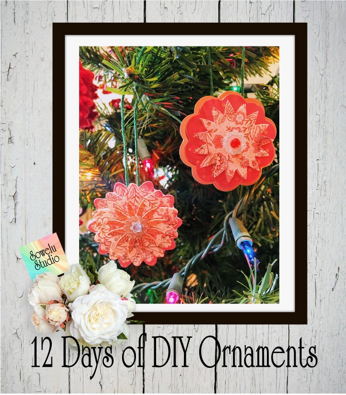 12 Days of DIY Christmas Ornaments ~ Day Seven
