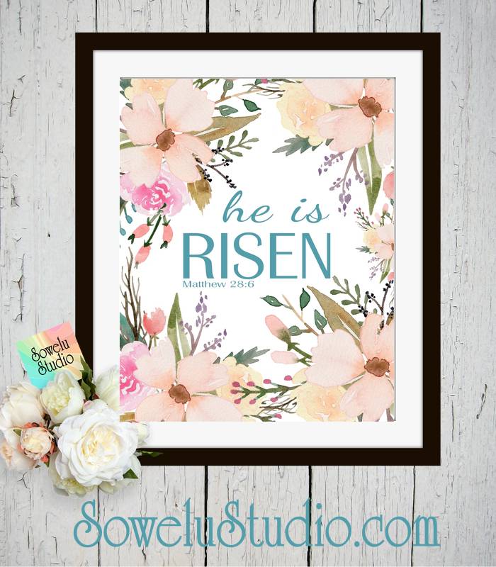 Easter Wall Art Printable ~ Free Download