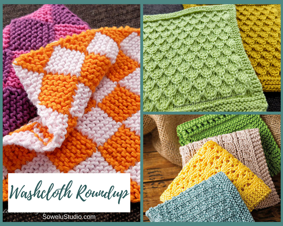 Knitted Washcloth Pattern Roundup