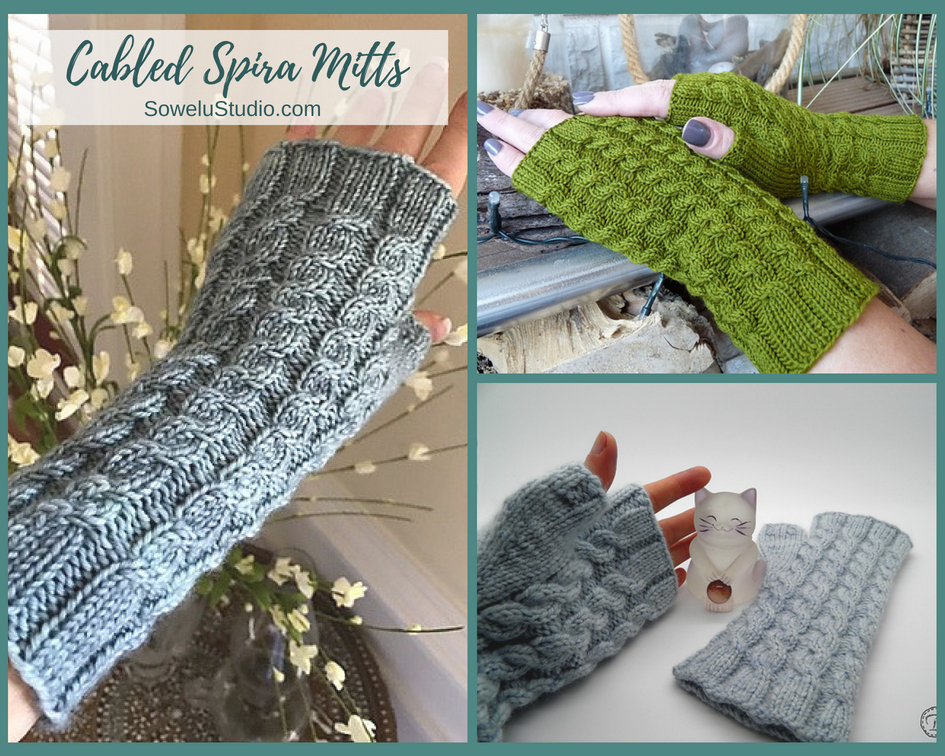 You’re Going to LOVE these Cabled Mitts!