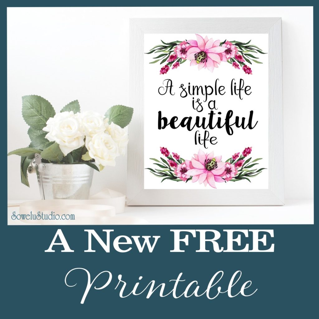 A New FREE Printable