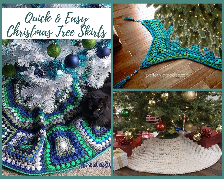 8 Quick and Easy Christmas Tree Skirts to Make