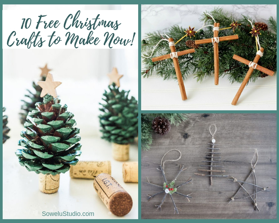 10 Totally Free Christmas Crafts to Make Now