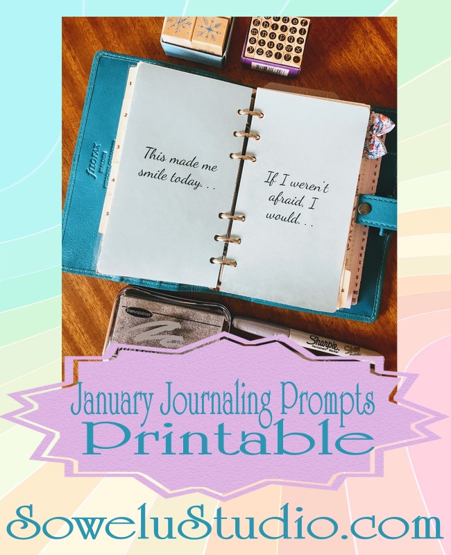 January Journaling Prompts Printable