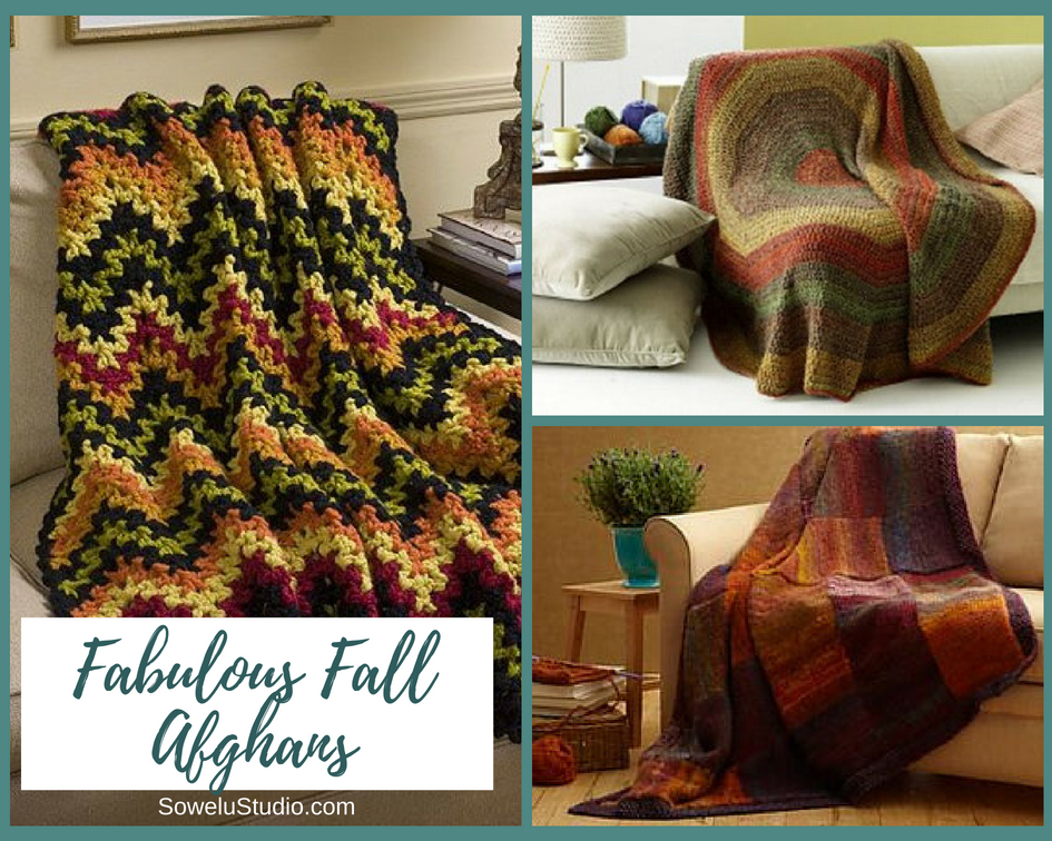 Fabulous fall afghans to knit or crochet