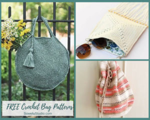 Wonderful Free and Easy Crochet Bag and Purse Patterns – Sowelu Studio