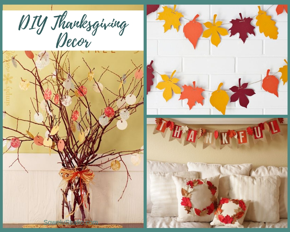 DIY Thanksgiving Decor You Can Make in a Jiffy