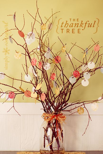 DIY Thankful Tree