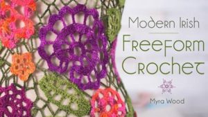 Create a fresh, modern version of traditional Irish crochet! Learn to read charts, create breathtaking motifs and join them into a garment. CROCHET